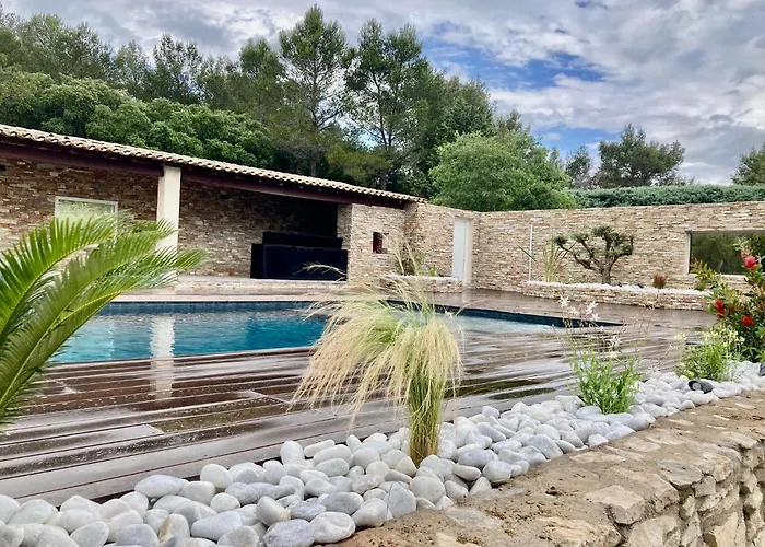 Villa Magnifique De Luxe Au Coeur De La Garrigue Nimes